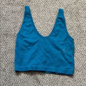 Colsie Blue Crop Top